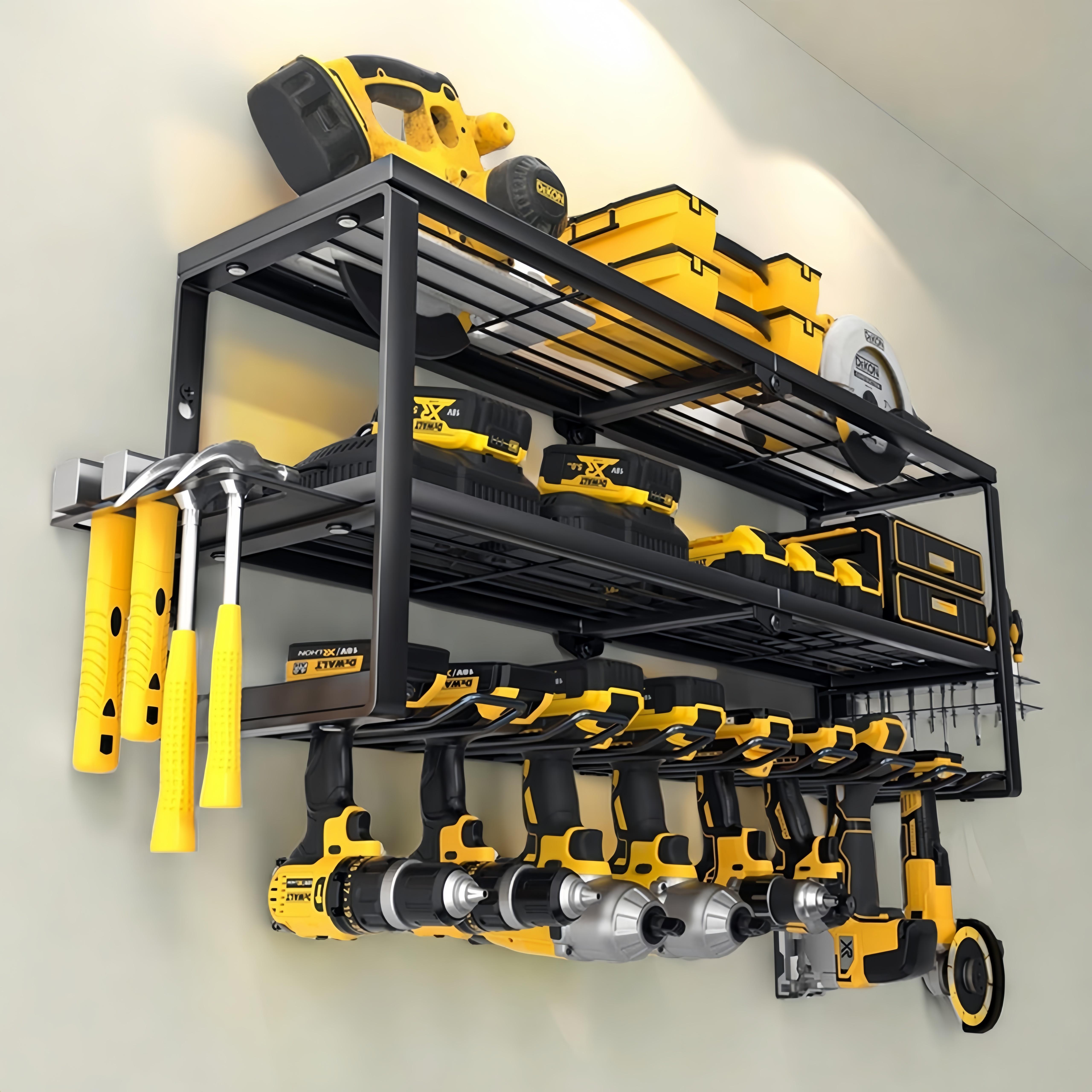 Workshop Tools Shelf - Heavy Duty Wall Mounted Power Tool