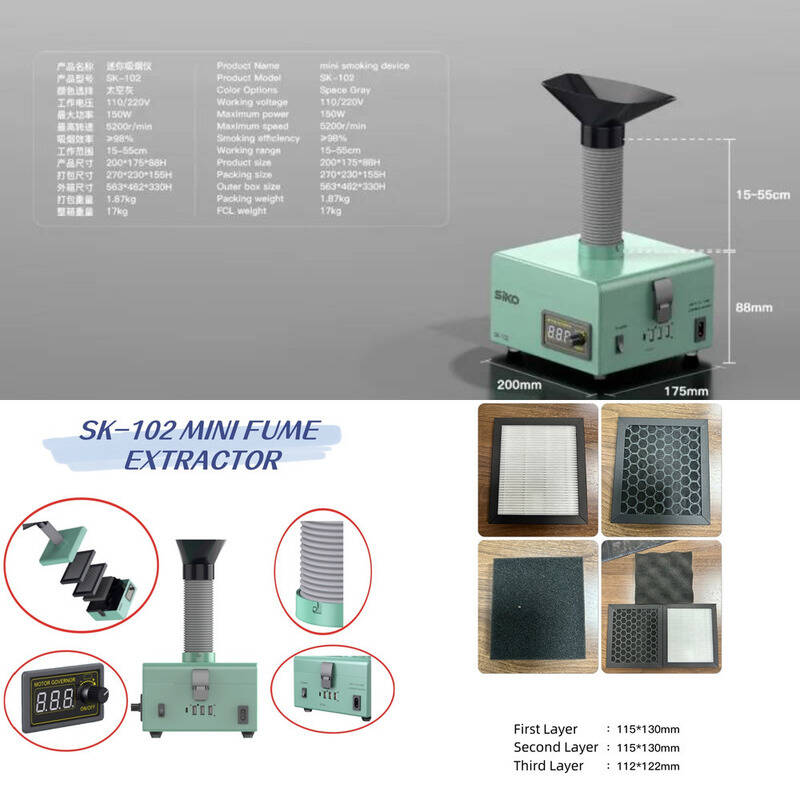 Professional Soldering Smoke E - Workshop Tools Display recension och pris