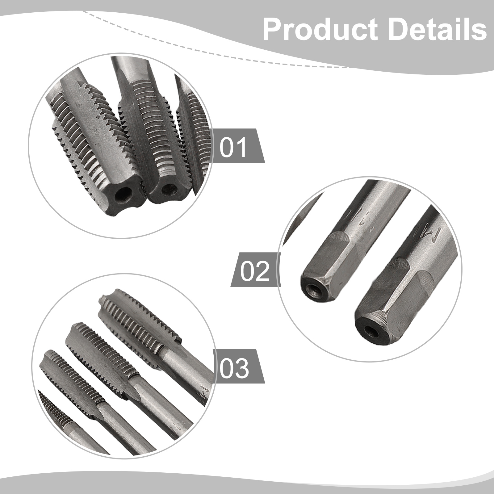 HSS 7Pcs Straight Fluted Tap D - Common Tools In Workshop recension och pris