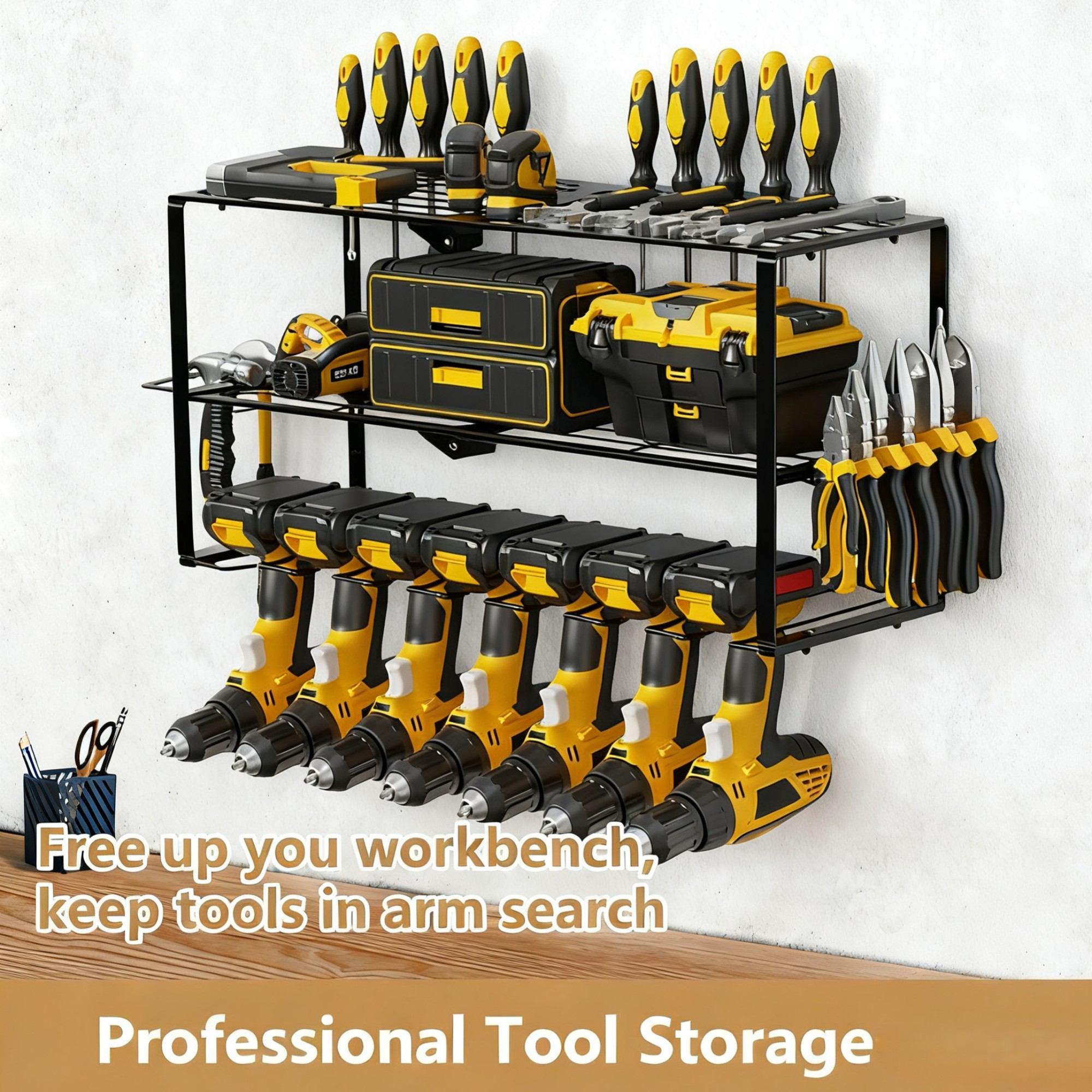 Heavy Duty Wall Mounted Power  - Workshop Tools Shelf recension och pris