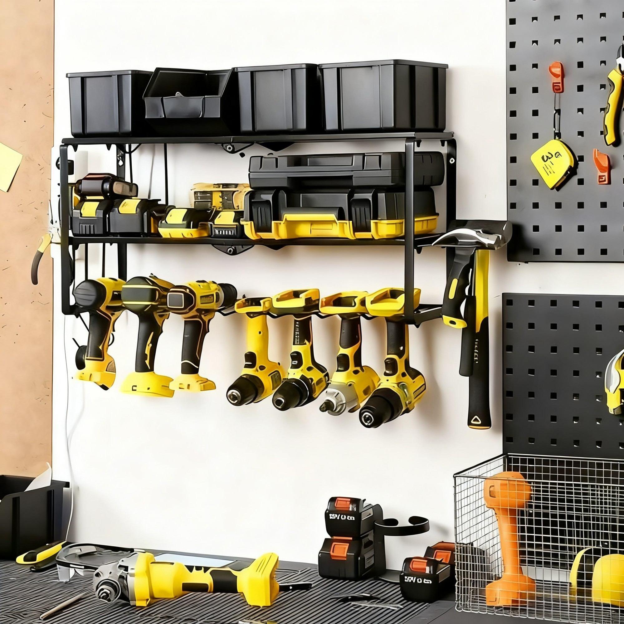 Heavy Duty Wall Mounted Power  - Workshop Tools Shelf recension och pris
