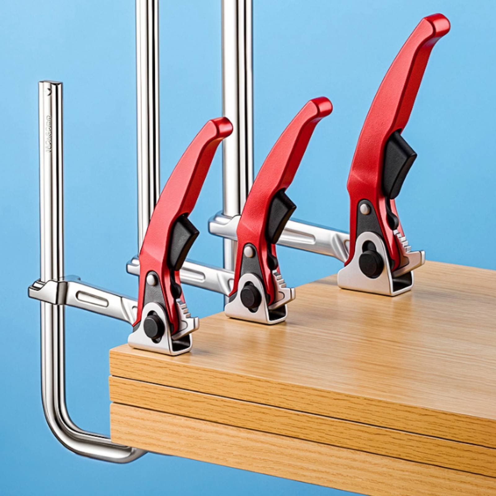 2 Pieces Ratchet F Clamp Indus - Hand Tools In Workshop recension och pris