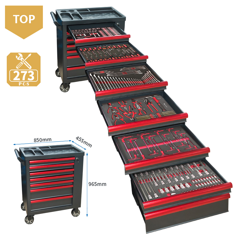7 Drawer Tool Trolley With 273 - Tools Mechanical Workshop recension och pris
