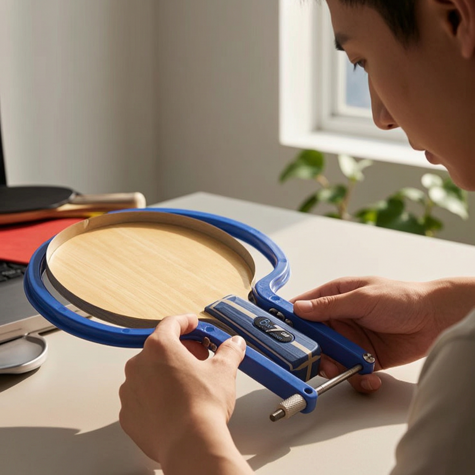 Table Tennis Racket Rubber Cut - Tools Workshops recension och pris
