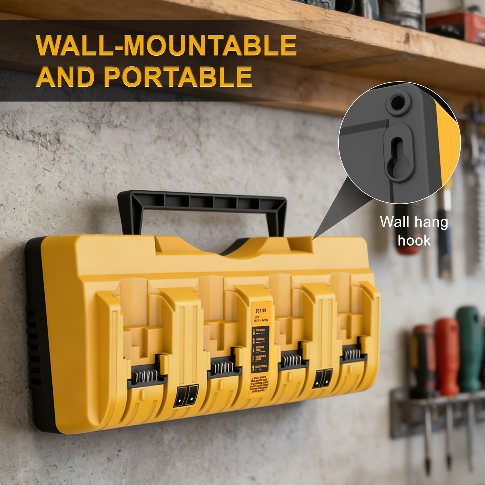 4-Port Fast Charging Station f - Common Tools In Workshop recension och pris