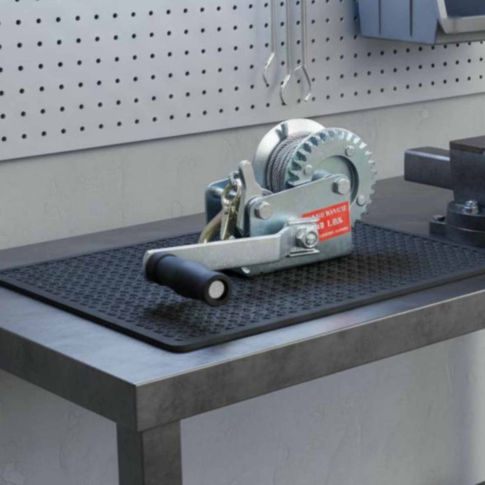 Hand Crank Winch Portable Wire - Hand Tools In Workshop recension och pris