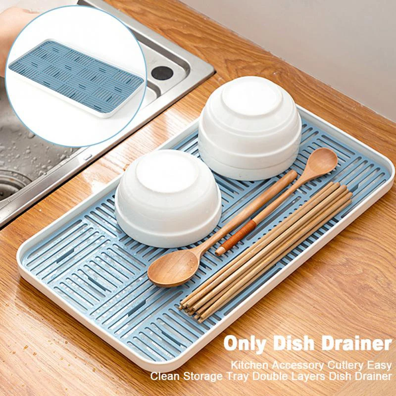 Plastic Drain Rack Dish Cup Dr - Workshop Tools Shelf recension och pris