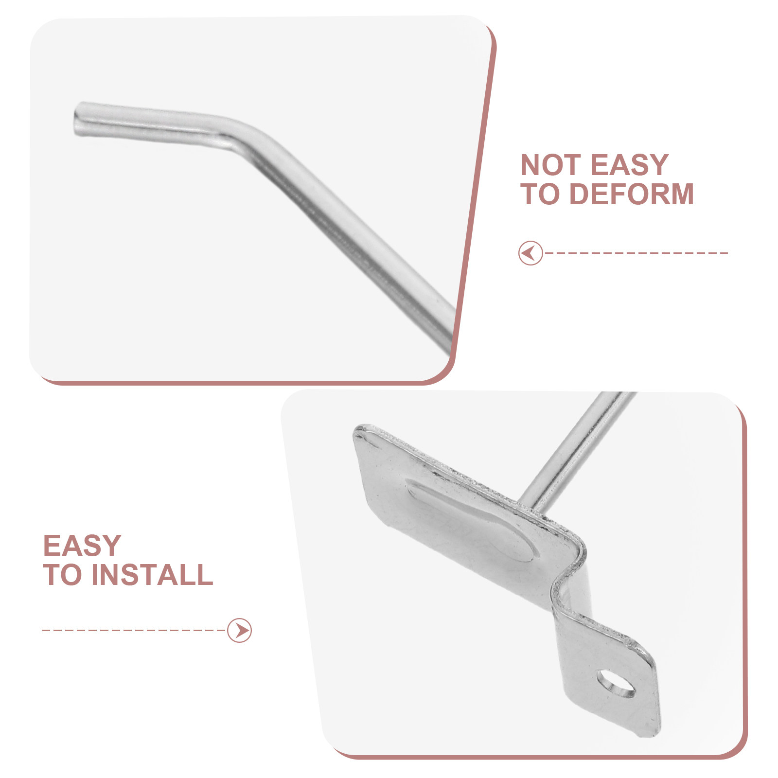 20Pcs Utility Pegboard Hooks H - Workshop Tools Display recension och pris