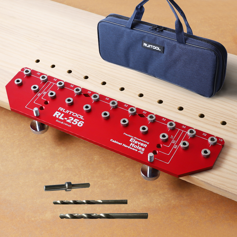Shelf Pin Jig Set Aluminium Al - Workshop Tools Shelf recension och pris