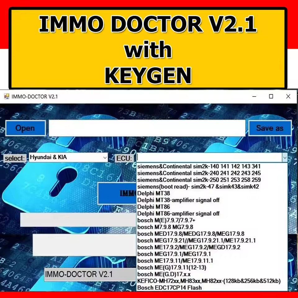 Immo Doctor Multi Brand V2.1 E - Workshop Tools Brand recension och pris