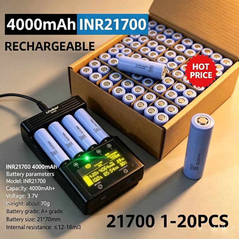 INR 21700-40T Rechargeable Li- - Tools Vape recension och pris