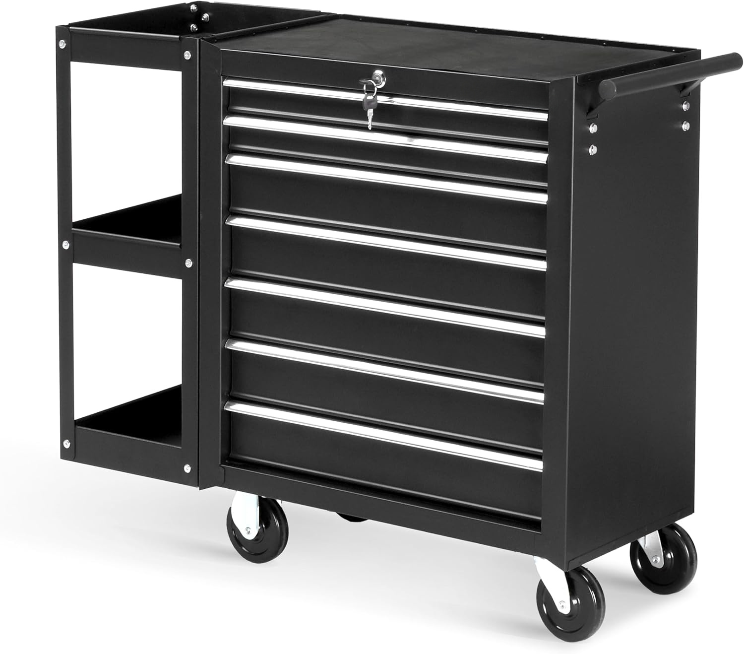 7-Drawer Rolling Tool Chest wi - Workshop Tools Shelf recension och pris