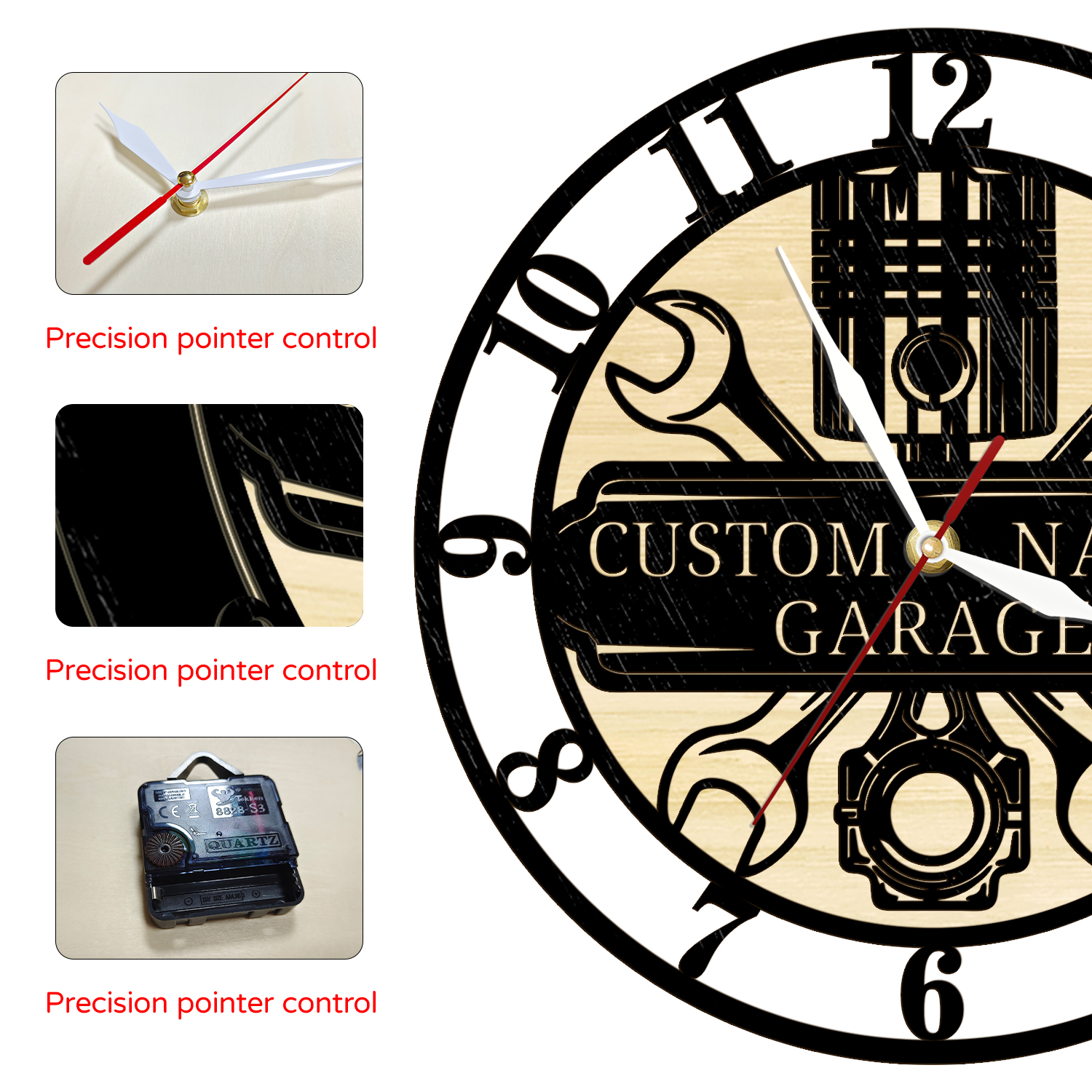 Custom Garage Tools Wooden Wal - Workshop Tools And Names recension och pris