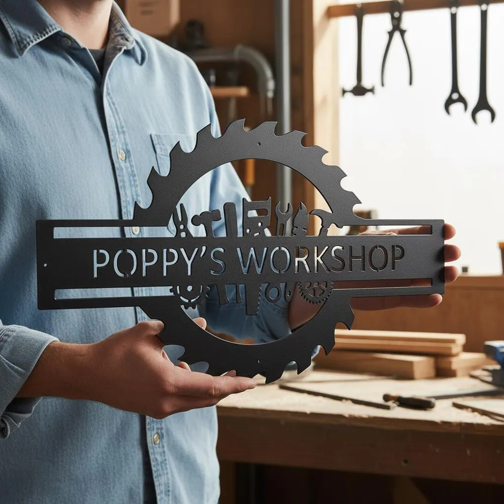 Custom Garage Name Sign,Worksh - Workshop Tools And Names recension och pris