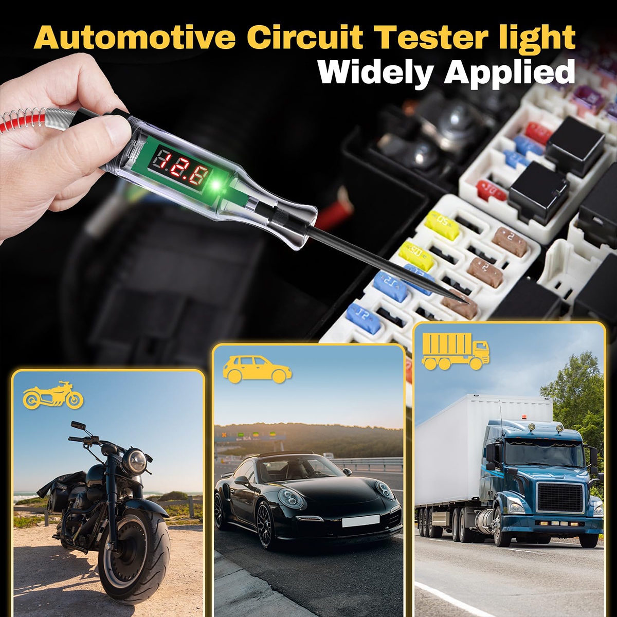 Voltage Circuit Tester Diagnos - Tools Mechanical Workshop recension och pris