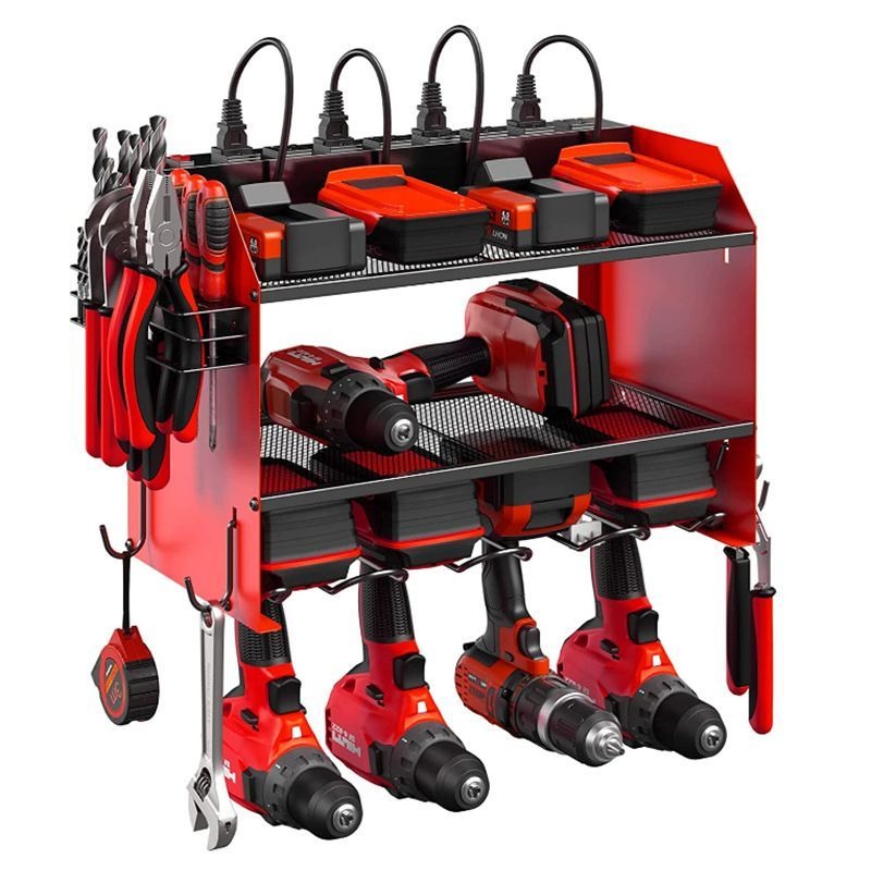 Wall-Mounted Power Tool Storag - Workshop Tools Shelf recension och pris