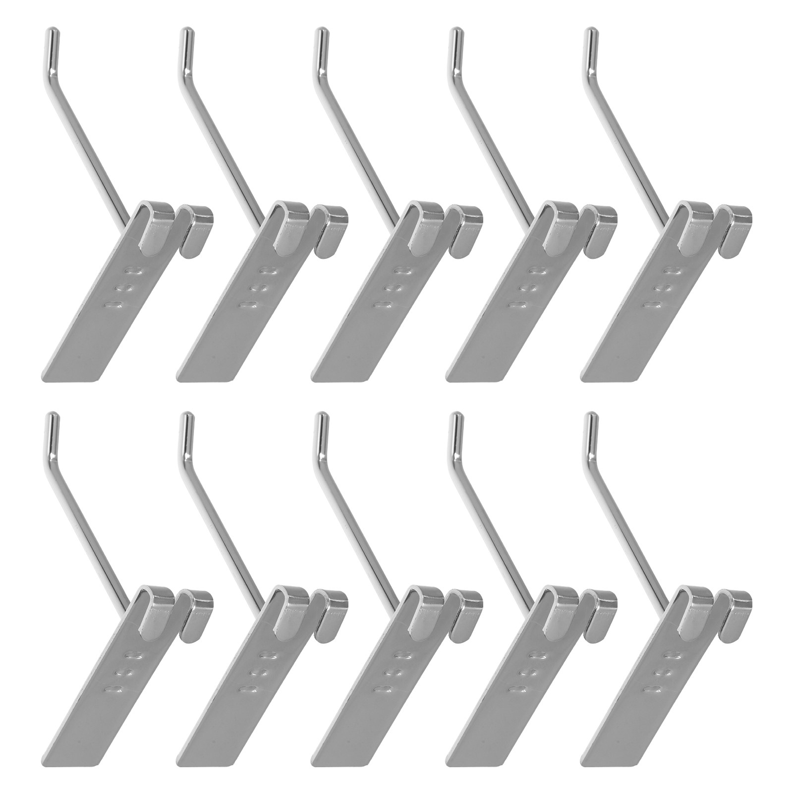 10Pcs Metal Pegboard Hooks Hea - Workshop Tools Display recension och pris