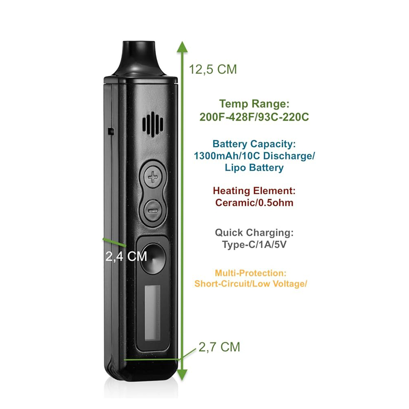 Anix Taurus Dry Herb Vaporizer - Tools Vape recension och pris