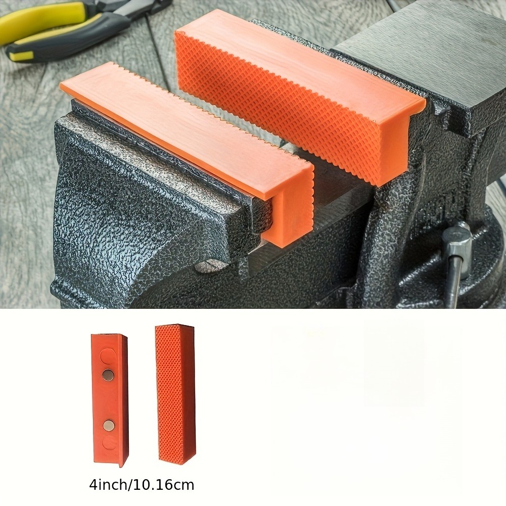 Nylon Bench Vise Jaw Pads Prot - Common Tools In Workshop recension och pris