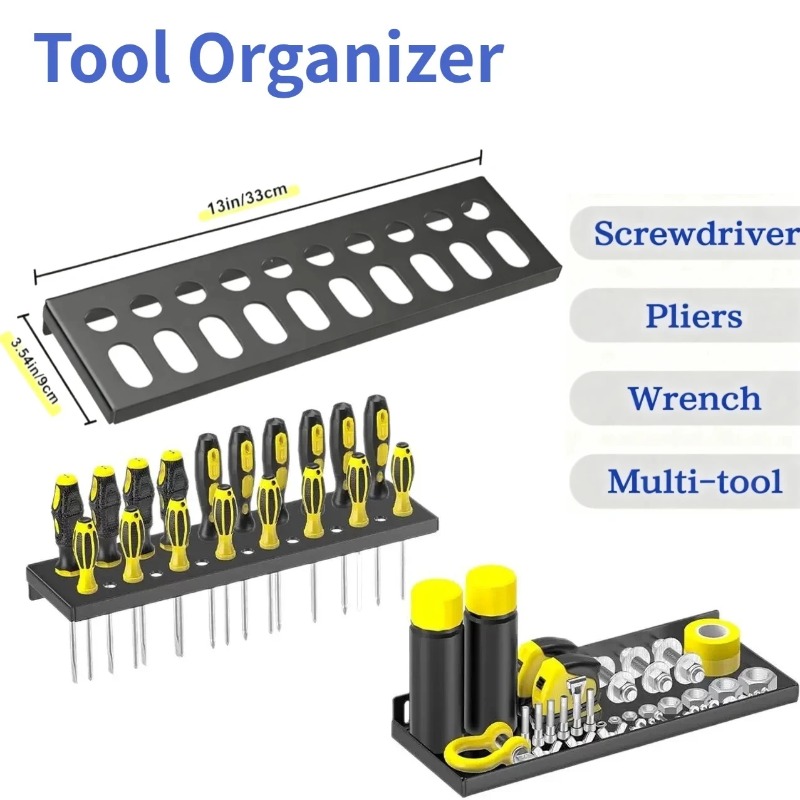 Wall Mounted Metal Tool Hanger - Workshop Tools Hammer recension och pris