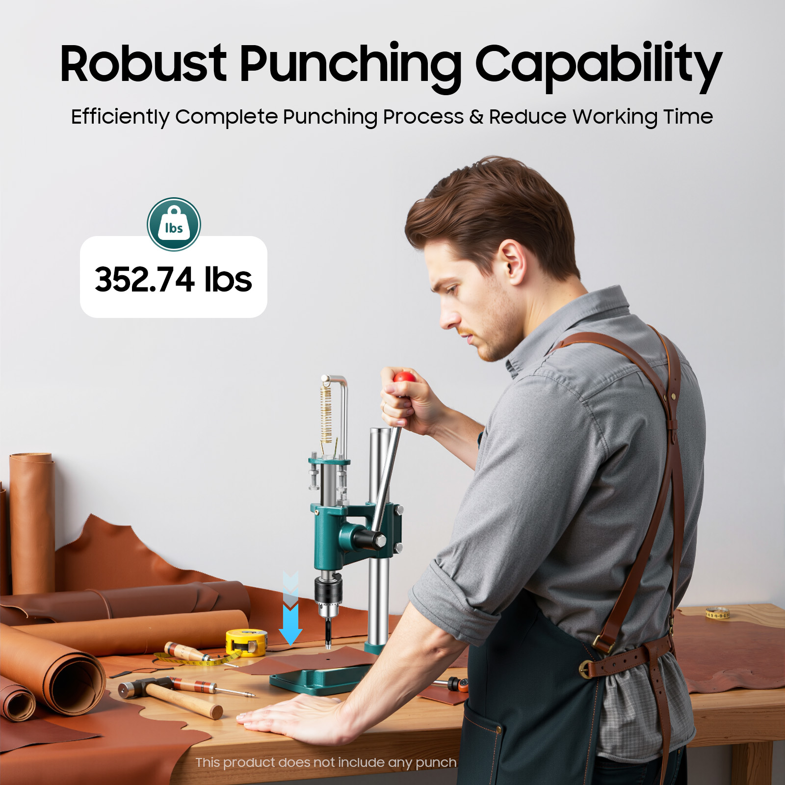 Manual JR-16 Bench Press Punch - Hand Tools In Workshop recension och pris