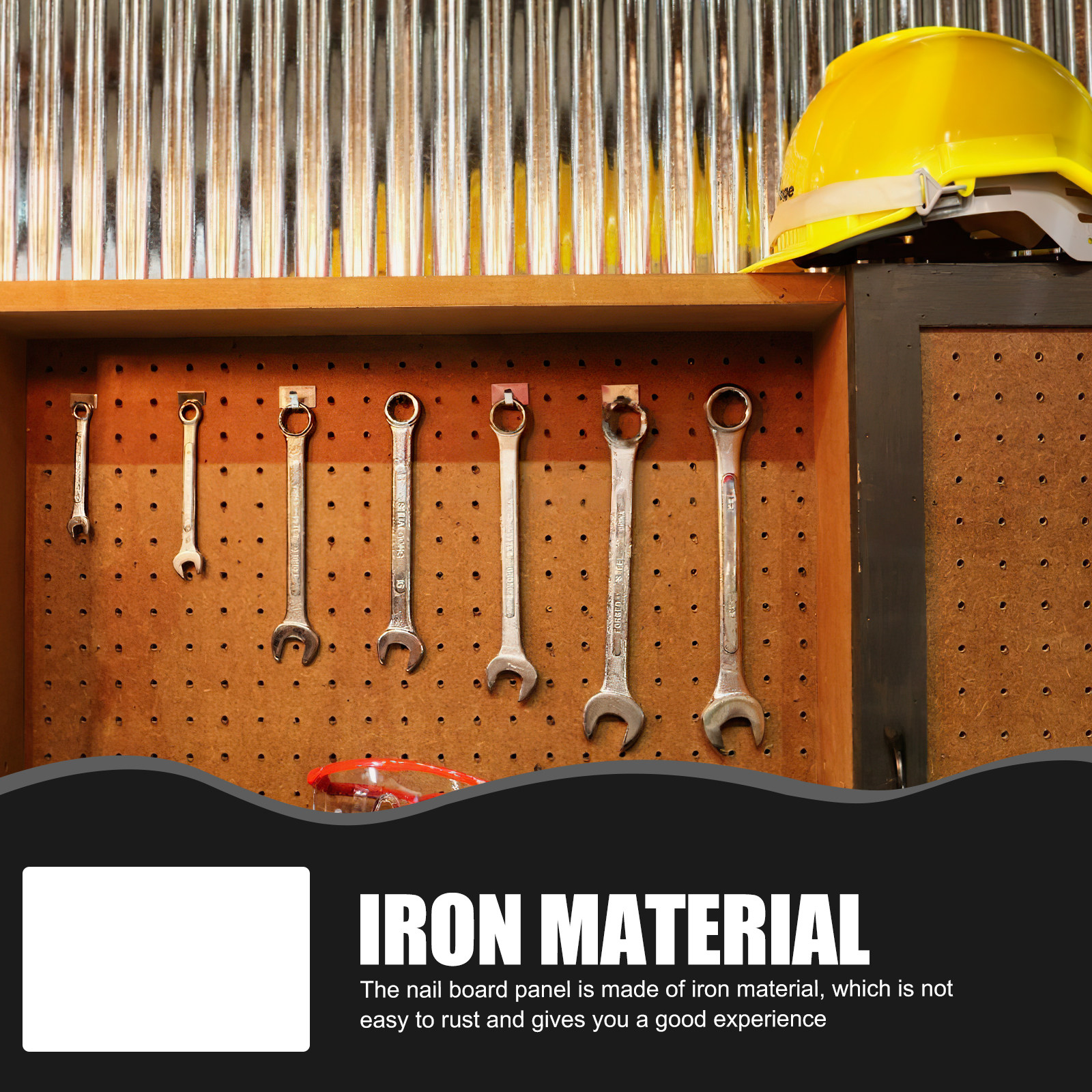 Metal Pegboard Panel Heavy Dut - Workshop Tools Display recension och pris