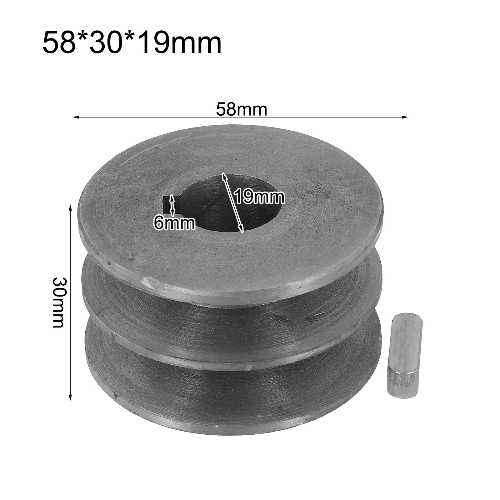 Cast Iron Motor Pulley with Tw - Common Tools In Workshop recension och pris